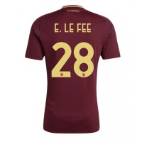 AS Roma Enzo Le Fee #28 Domáci futbalový dres 2024-25 Krátky Rukáv